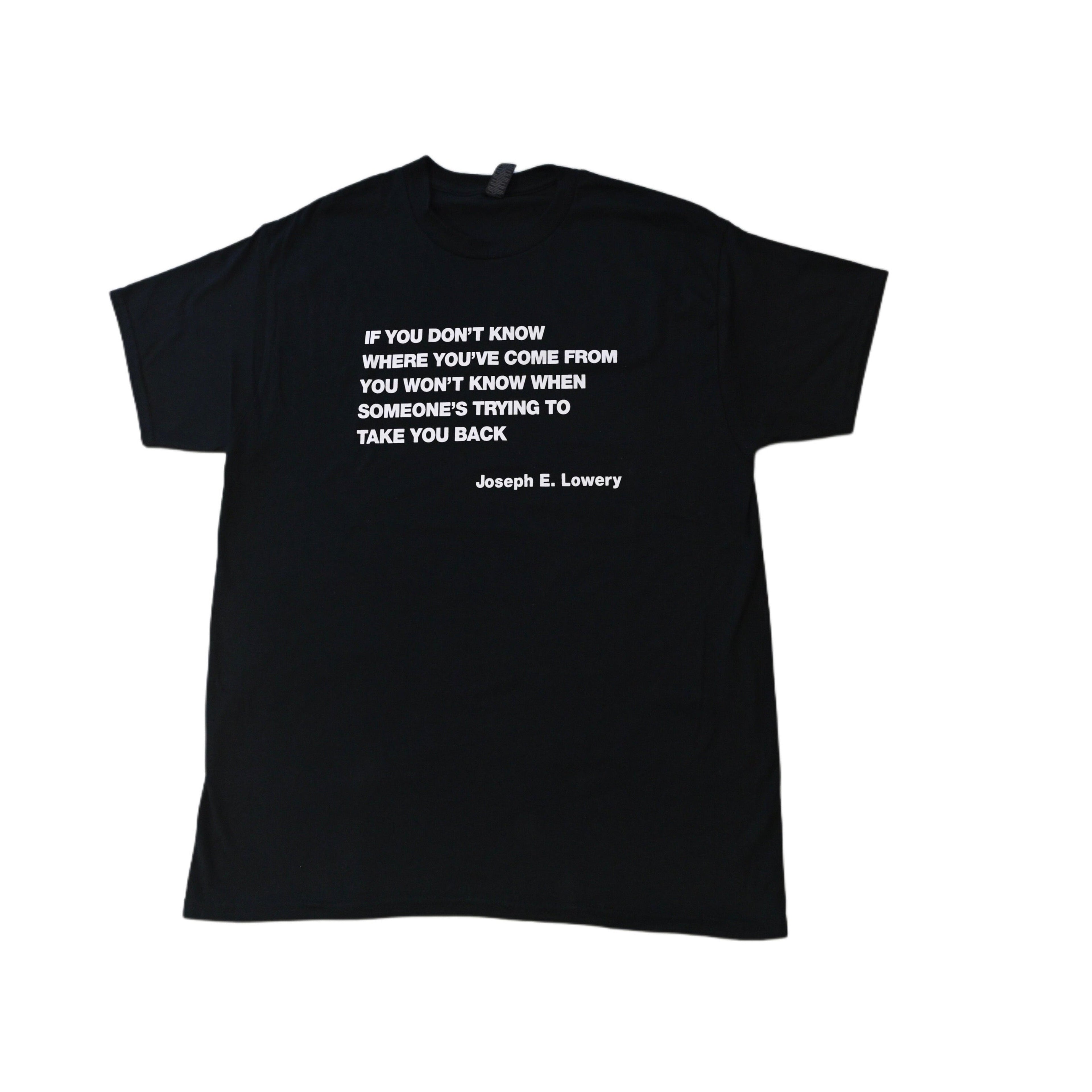 If you don't know where you've come from, You won't know when someone is trying to take you back. 